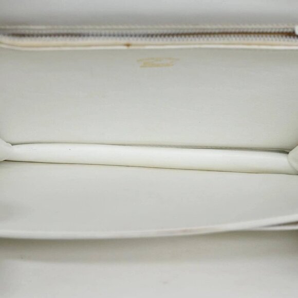 GUCCI Hand Bag Leather White Auth - Picture 13 of 16
